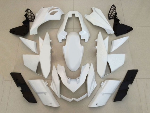 2010-2013 White Kawasaki Z1000 Motorcycle Fairings Australia