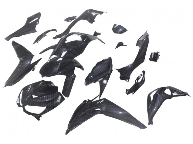 2014-2019 Black Carbon Fiber Kawasaki Z1000 Motorcycle Fairings Australia