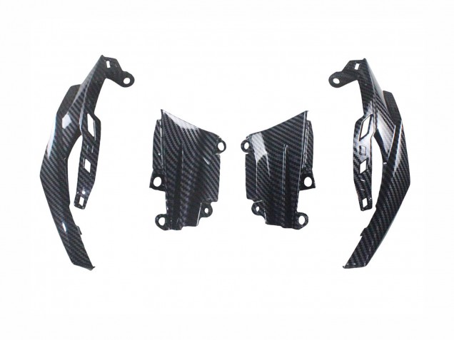 2014-2019 Black Carbon Fiber Kawasaki Z1000 Motorcycle Fairings Australia