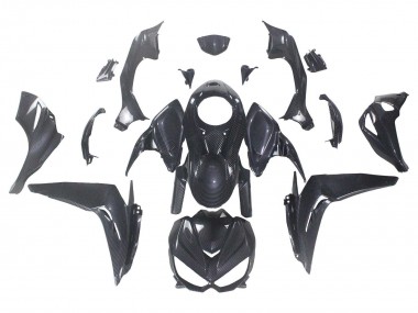 2014-2019 Black Carbon Fiber Kawasaki Z1000 Motorcycle Fairings Australia