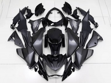 2013-2018 Matte Black Kawasaki Z800 Motorcycle Fairings Australia