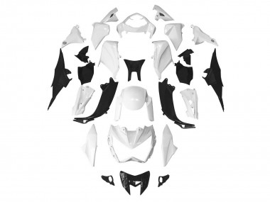 2013-2018 White Kawasaki Z800 Motorcycle Fairings Australia