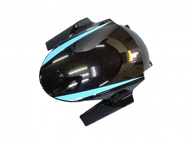 2013-2018 Light Blue Glossy Black Kawasaki Z800 Motorcycle Fairings Australia