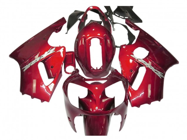 2000-2001 Candy Red Kawasaki ZX12R Motorcycle Fairings Australia
