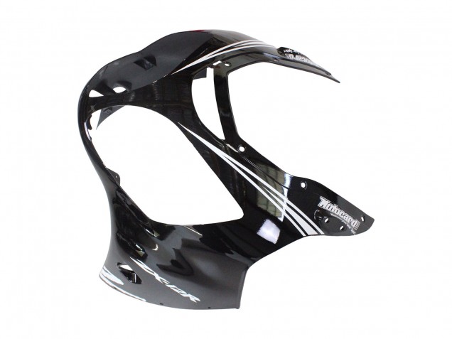 2000-2001 Glossy Black White Elf Snow Kawasaki ZX12R Motorcycle Fairings Australia