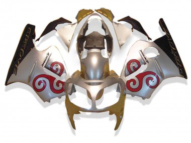 2000-2001 Silver Red Black Kawasaki ZX12R Motorcycle Fairings Australia