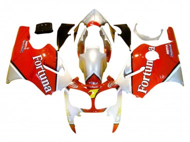 2000-2001 Silver Red Fortuna Motul 7 Kawasaki ZX12R Motorcycle Fairings Australia