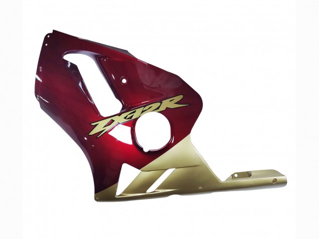 2000-2001 Red Gold Kawasaki ZX12R Motorcycle Fairings Australia