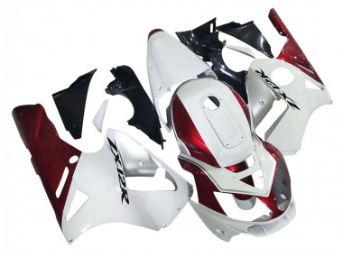 2002-2006 White Red Black Kawasaki ZX12R Motorcycle Fairings Australia