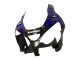 2000-2001 Glossy Black Blue Flame White Kawasaki ZX9R Motorcycle Fairings Australia