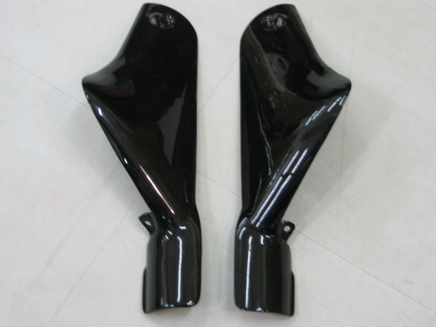 2000-2001 Glossy Black White West Kawasaki ZX9R Motorcycle Fairings Australia
