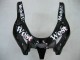 2000-2001 Glossy Black White West Kawasaki ZX9R Motorcycle Fairings Australia