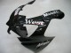2000-2001 Glossy Black White West Kawasaki ZX9R Motorcycle Fairings Australia