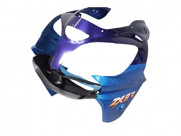 2000-2001 Blue Black Kawasaki ZX9R Motorcycle Fairings Australia