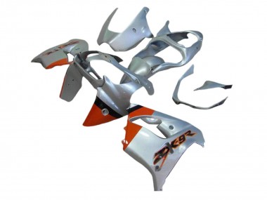 2000-2001 Silver Red Kawasaki ZX9R Motorcycle Fairings Australia