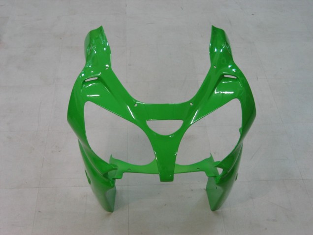 2000-2001 Green Silver Black Kawasaki ZX9R Motorcycle Fairings Australia