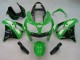 2000-2001 Green Silver Black Kawasaki ZX9R Motorcycle Fairings Australia