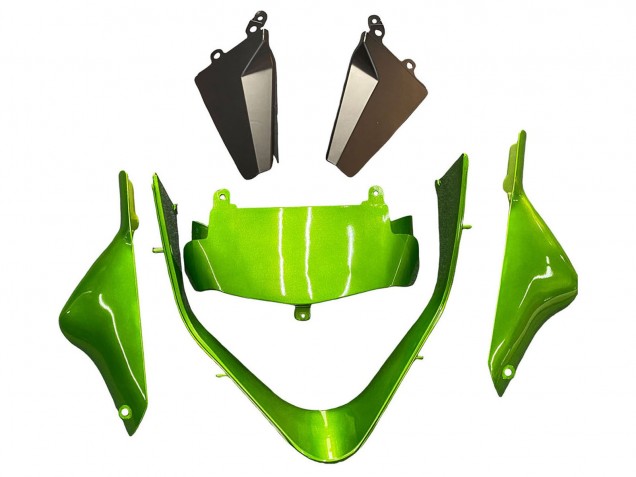 2000-2001 Green Flame Kawasaki ZX9R Motorcycle Fairings Australia