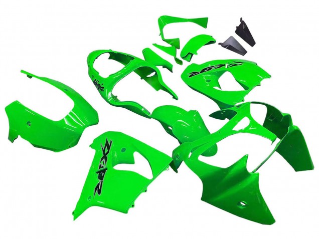 2000-2001 Green Kawasaki ZX9R Motorcycle Fairings Australia