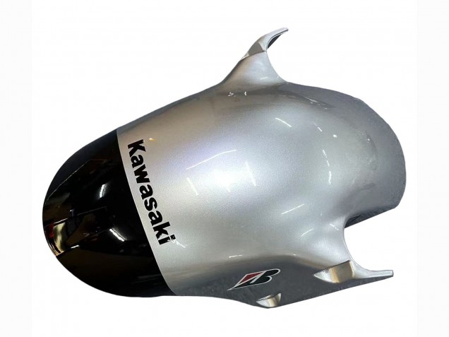 2002-2003 Silver Glossy Black Monster Elf Kawasaki ZX9R Motorcycle Fairings Australia