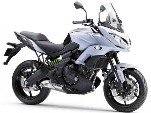 2015-2021 White Matte Black Kawasaki Versys 650 Motorcycle Fairings Australia
