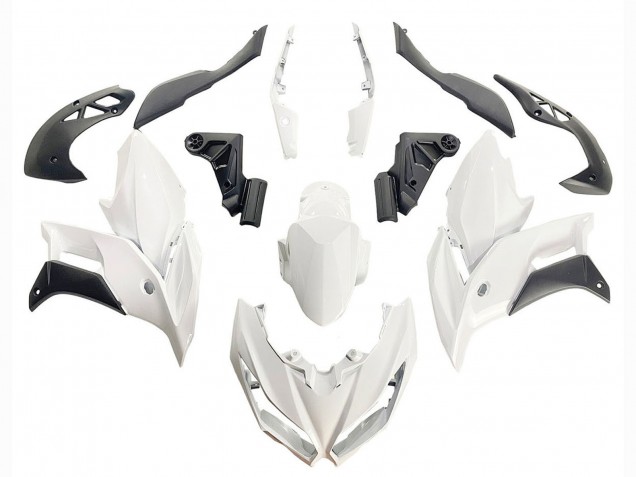 2015-2021 White Matte Black Kawasaki Versys 650 Motorcycle Fairings Australia