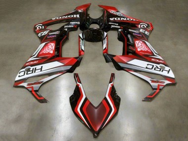 2019-2020 White Red Glossy Black HRC Honda CBR650R Motorcycle Fairings Australia