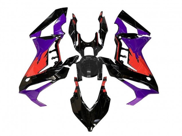 2019-2020 Purple Red Glossy Black Honda CBR650R Motorcycle Fairings Australia