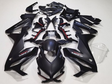 2021-2023 Matte Black Honda CBR650R Motorcycle Fairing Kits Australia