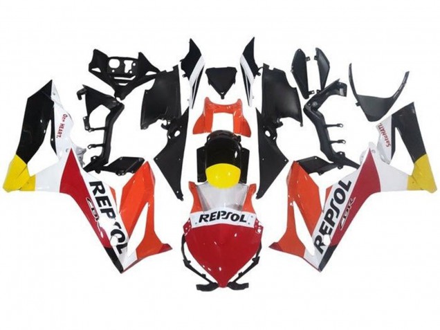 2021-2023 Orange White Red Yellow Glossy Black Repsol Honda CBR650R Motorcycle Fairings Australia