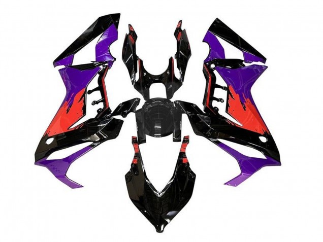 2021-2023 Purple Red Glossy Black Honda CBR650R Motorcycle Fairings Australia