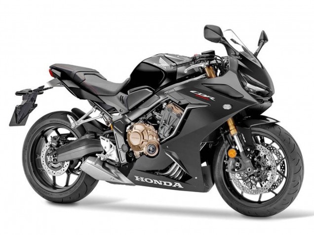 2021-2023 Matte Black Honda CBR650R Motorcycle Fairings Australia
