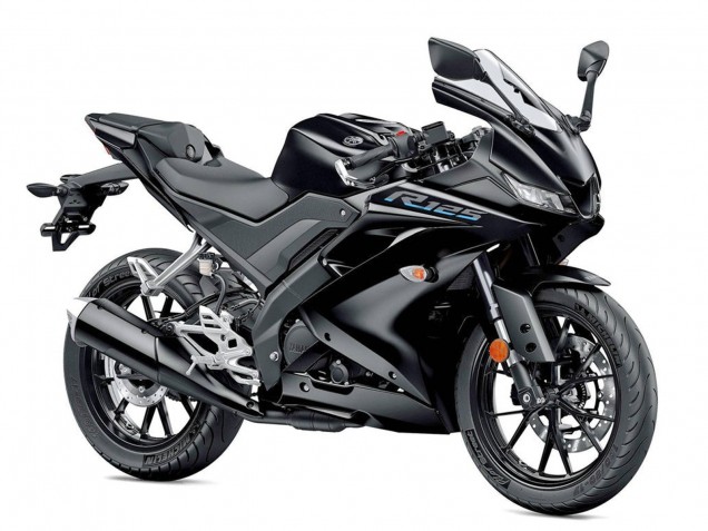 2019-2024 Matte Black Yamaha YZF R125 Motorcycle Fairings Australia