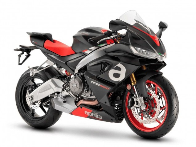 2020-2024 Matte Black Silver Red Aprilia RS660 Motorcycle Fairings Australia