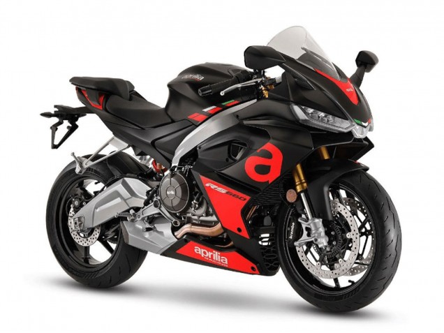 2020-2024 Matte Black Red Aprilia RS660 Motorcycle Fairings Australia