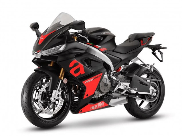2020-2024 Matte Black Red Aprilia RS660 Motorcycle Fairings Australia