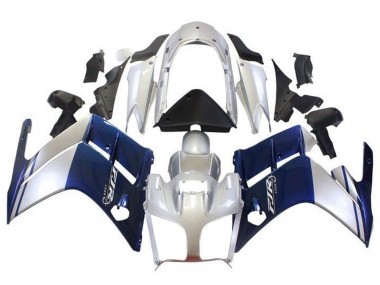 2007-2012 Dark Blue Silver Yamaha FJR1300 Motorcycle Fairings Australia