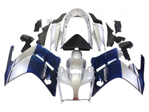 2013-2015 Dark Blue Silver Yamaha FJR1300 Motorcycle Fairings Australia
