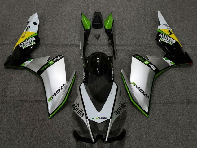 2009-2015 Silver Black Green Yellow Aprilia RSV4 1000 Motorcycle Fairings Australia