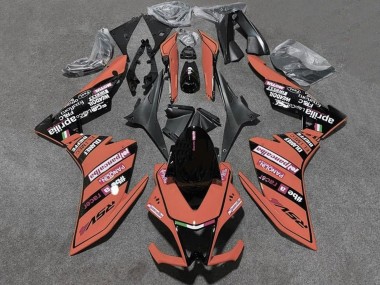 2009-2015 Orange Black Aprilia RSV4 1000 Motorcycle Fairings Australia