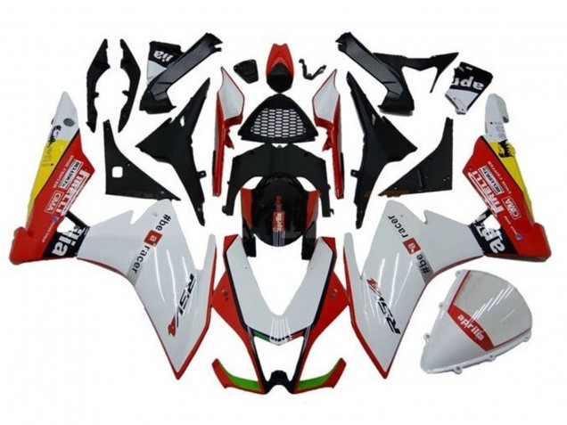 2009-2015 White Red Black Yellow Aprilia RSV4 1000 Motorcycle Fairings Australia