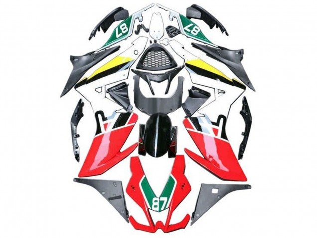 2009-2015 Red White Black Green Yellow 87 Aprilia RSV4 1000 Motorcycle Fairings Australia