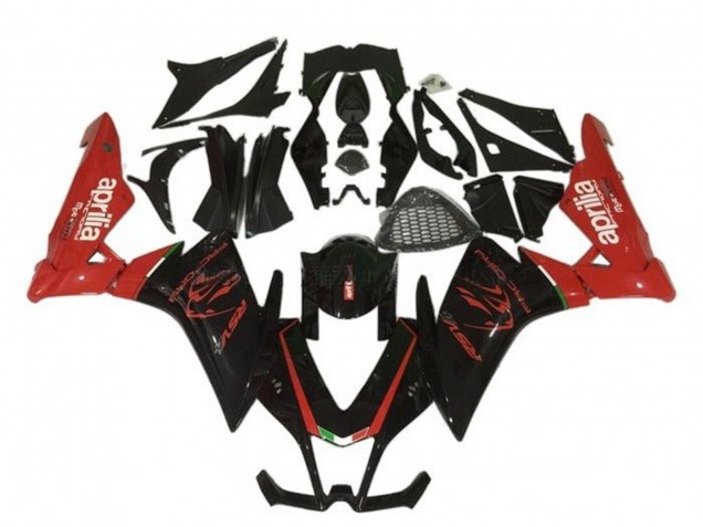 2009-2015 Black Red Aprilia RSV4 1000 Motorcycle Fairing Australia