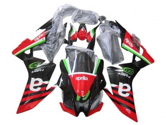 2016-2020 Red Black Green Stripe Aprilia RSV4 1000 Motorcycle Fairings Australia