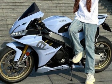 2021-2024 Matte Light Blue Aprilia RSV4 1100 Motorcycle Fairings Australia