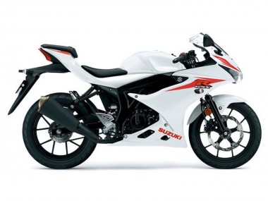 2017-2025 White Red Suzuki GSXR125 Motorcycle Fairings Australia