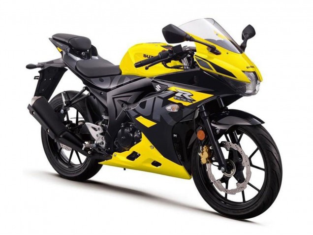 2017-2025 Yellow Suzuki GSXR125 Motorcycle Fairings Australia