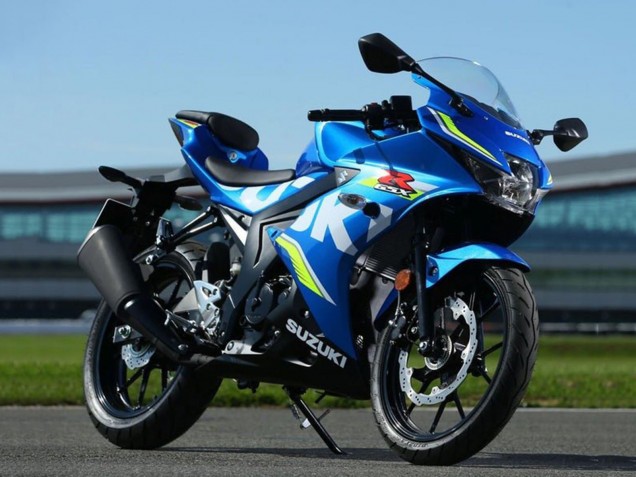 2017-2025 Blue Suzuki GSXR125 Motorcycle Fairings Australia