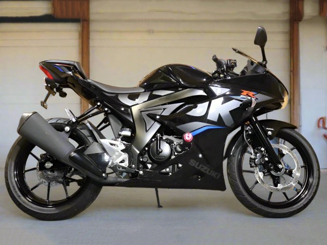 2017-2025 Black Silver Blue Suzuki GSXR125 Motorcycle Fairings Australia