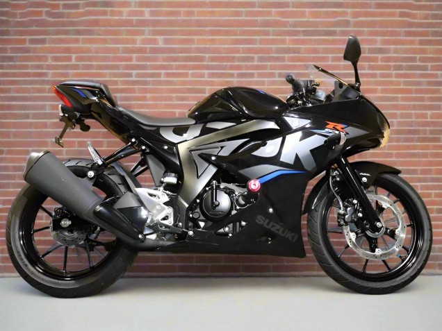 2017-2025 Black Silver Blue Suzuki GSXR125 Motorcycle Fairings Australia
